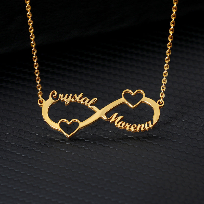 8 word pendant clavicle chain 7 - Tophatter Daily Deals