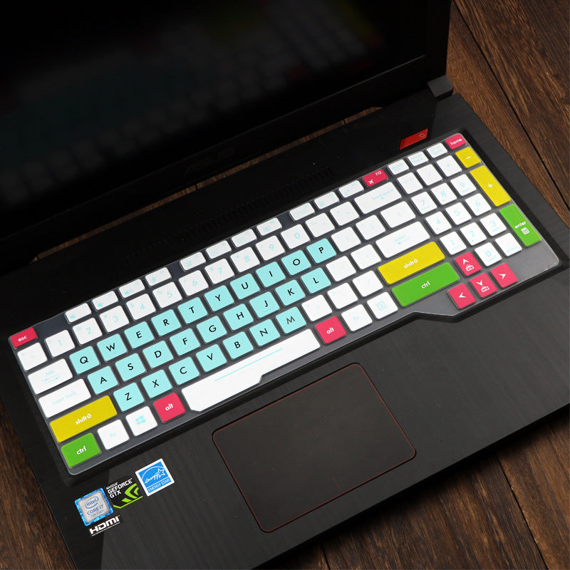ASUS Flight Laptop Keyboard Protective Film Cover Colorful mint 0 - Tophatter Daily Deals