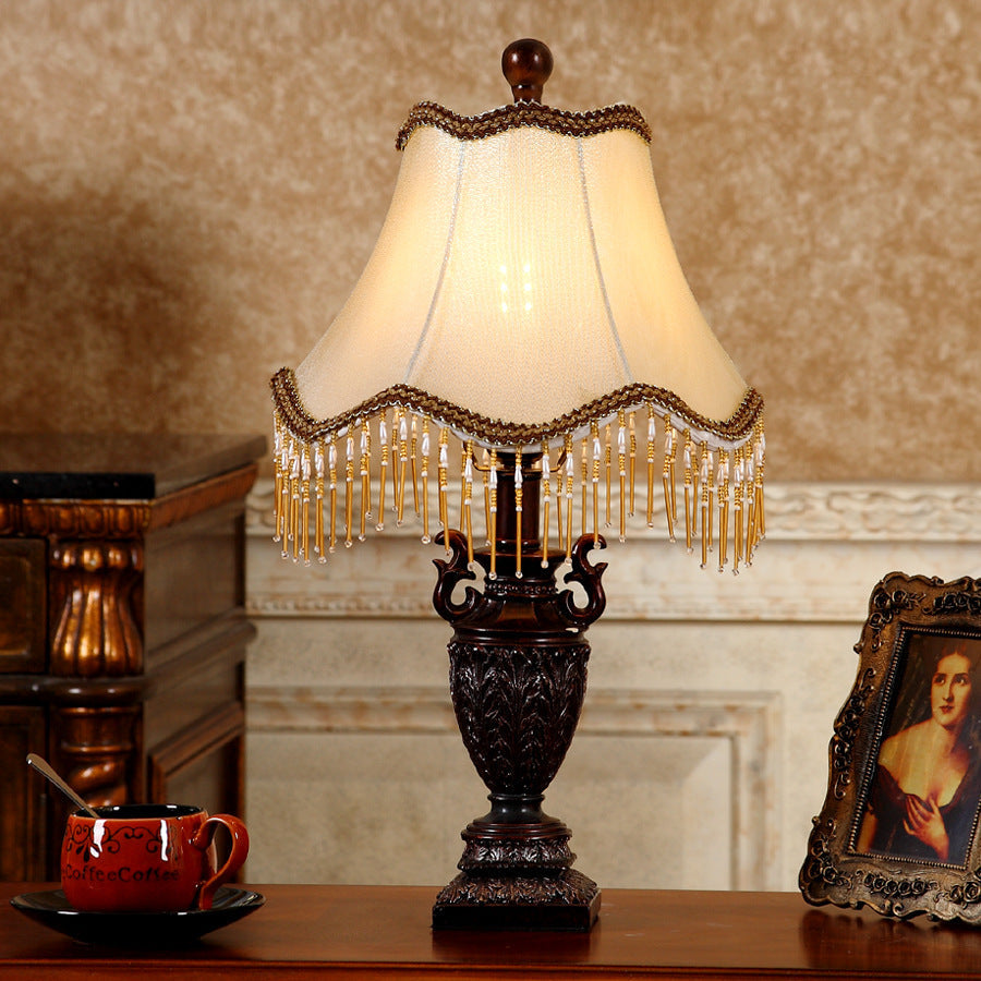 Bedroom Romantic Retro Desk Court Country Classical Study Lamp 9G 0 - Tophatter Daily Deals