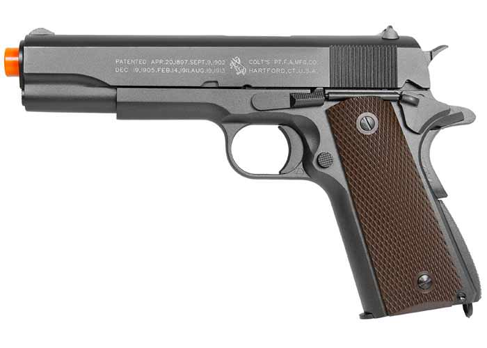 Full Metal Colt 1911 CO2 Blowback Airsoft Pistol - Tophatter's Guns'N'Weapons Store Collectible Weapons - Tophatter Daily Deals