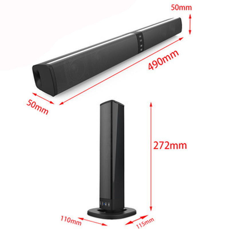 Bluetooth Speaker Foldable Split TV Bluetooth Audio 0 - Tophatter Daily Deals