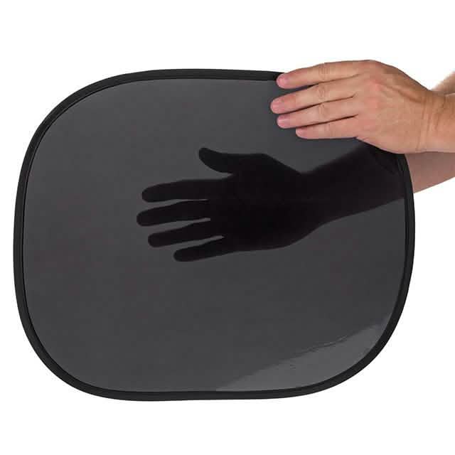2-Pack: Durable & Flexible Easy-to-Install Window Cling Sun Shades Automotive - Tophatter Daily Deals