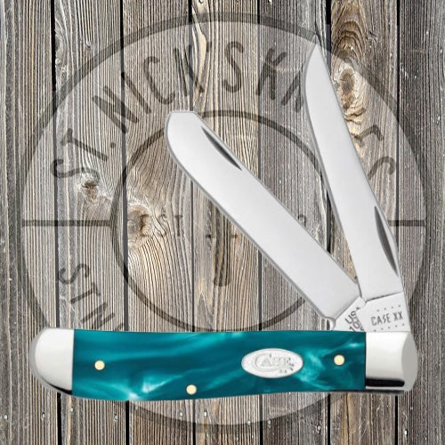 Case - Sparxx Aqua Kirinite Smooth Mini Trapper - 18587 Knives - Tophatter Daily Deals