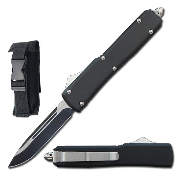 8.75" Automatic Dual Shadow Jumper OTF Knife - TOPHATTER'S ARMORY DEALS Collectible Weapons - Tophatter Daily Deals
