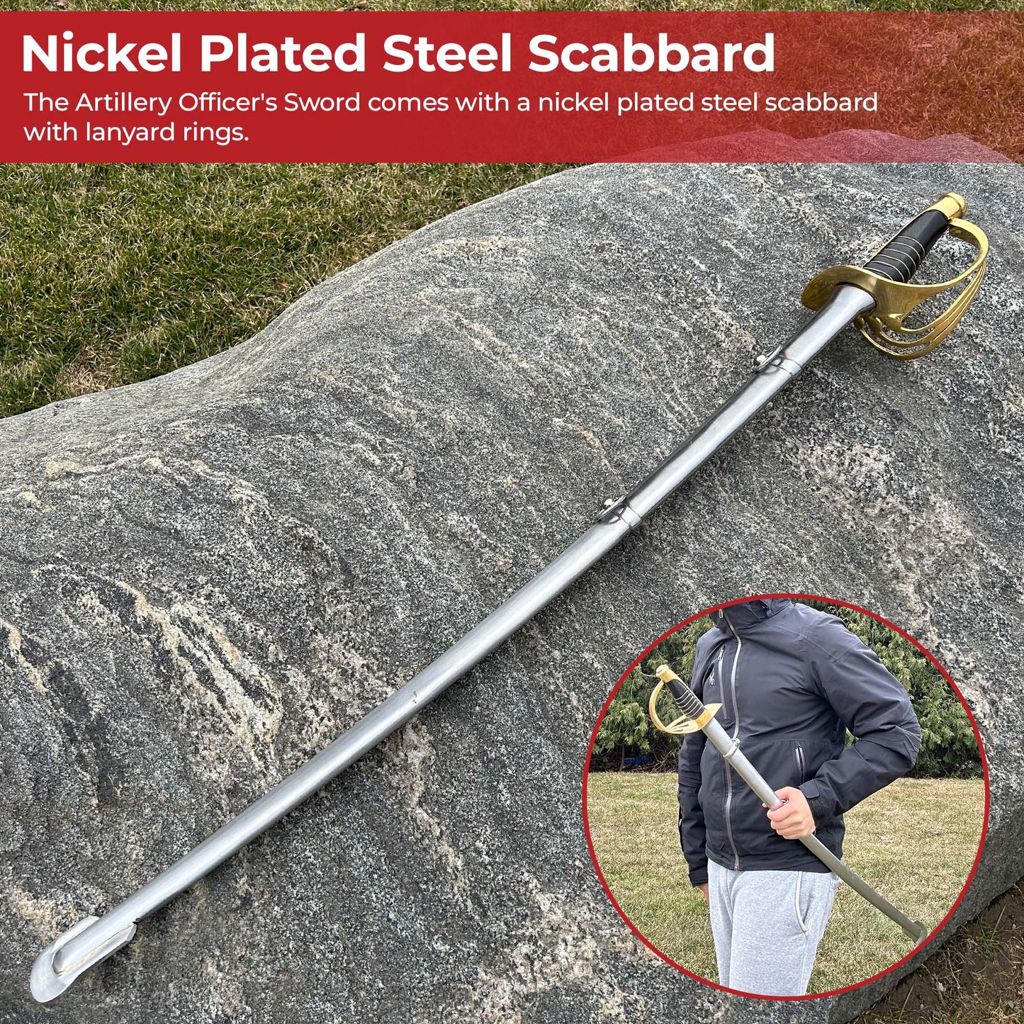 1860 Light Cavalry Saber historical period - Tophatter Daily Deals