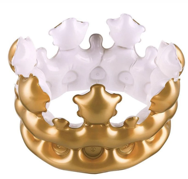 Birthday gift crown inflatable toy Gold 0 - Tophatter Daily Deals