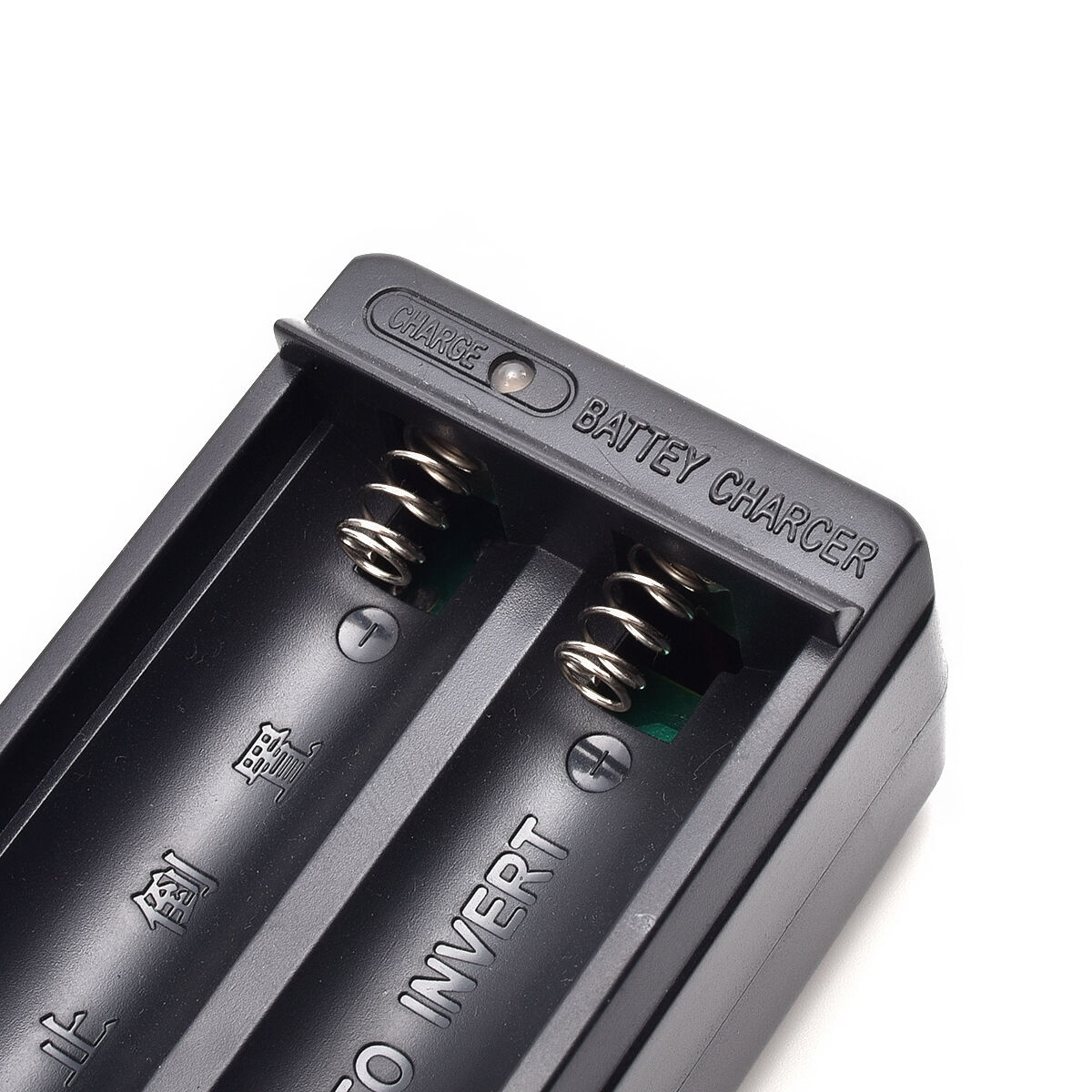 18650 Smart Charger For 3.7v Rechargeable Li-ion Battery Lithium Dual Slot Laser - Tophatter Daily Deals