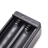 18650 Smart Charger For 3.7v Rechargeable Li-ion Battery Lithium Dual Slot Laser - Tophatter Daily Deals