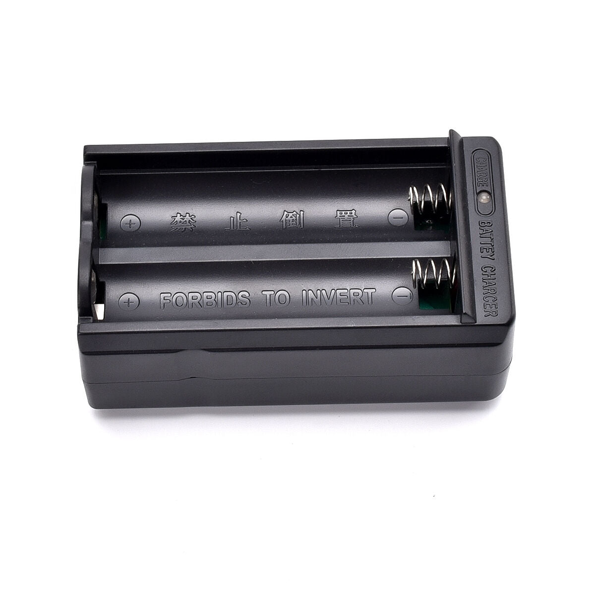 18650 Smart Charger For 3.7v Rechargeable Li-ion Battery Lithium Dual Slot Laser - Tophatter Daily Deals