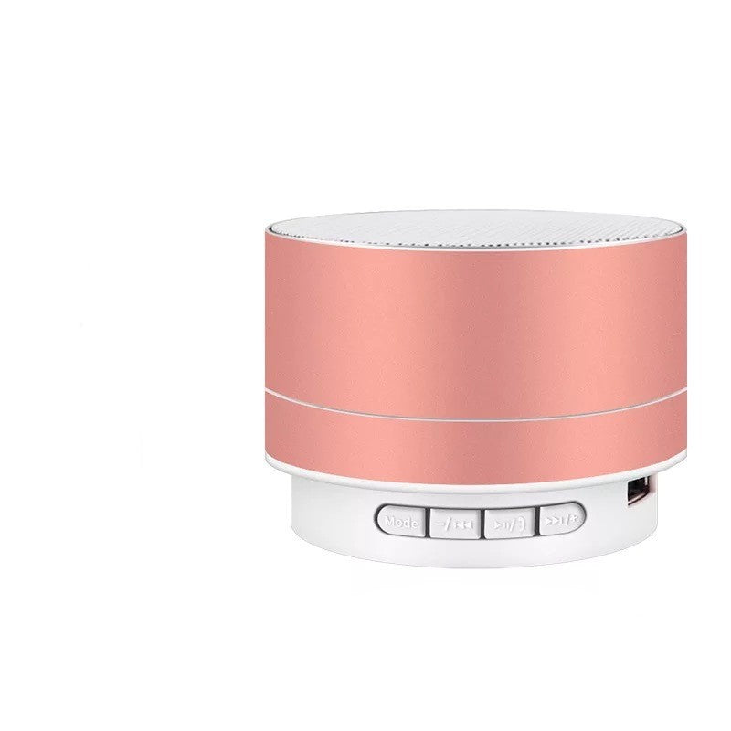 A10 Wireless Bluetooth Speaker Subwoofer Portable Mini Speaker Gift Support TF Card For House Party Mobile News Broadcast Rose gold 0 - Tophatter Daily Deals