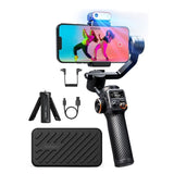 AI Face And Shooting Fill Light Vlog Three-axis Stabler 0 - Tophatter Daily Deals