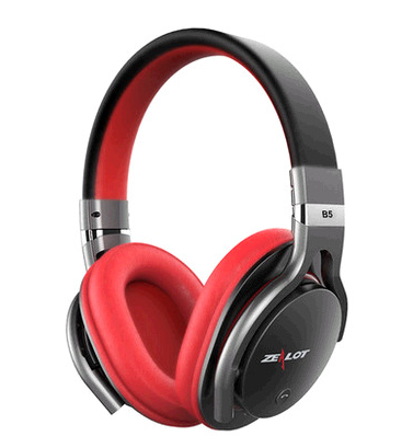 B5 Wireless Bluetooth 4.0 Headset Red 0 - Tophatter Daily Deals