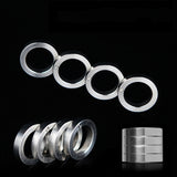 ZINC ALLOY FOLDING BRASS KNUCKLES SELF-DEFENSE TOOL SILVER Stainless - Tophatter Daily Deals