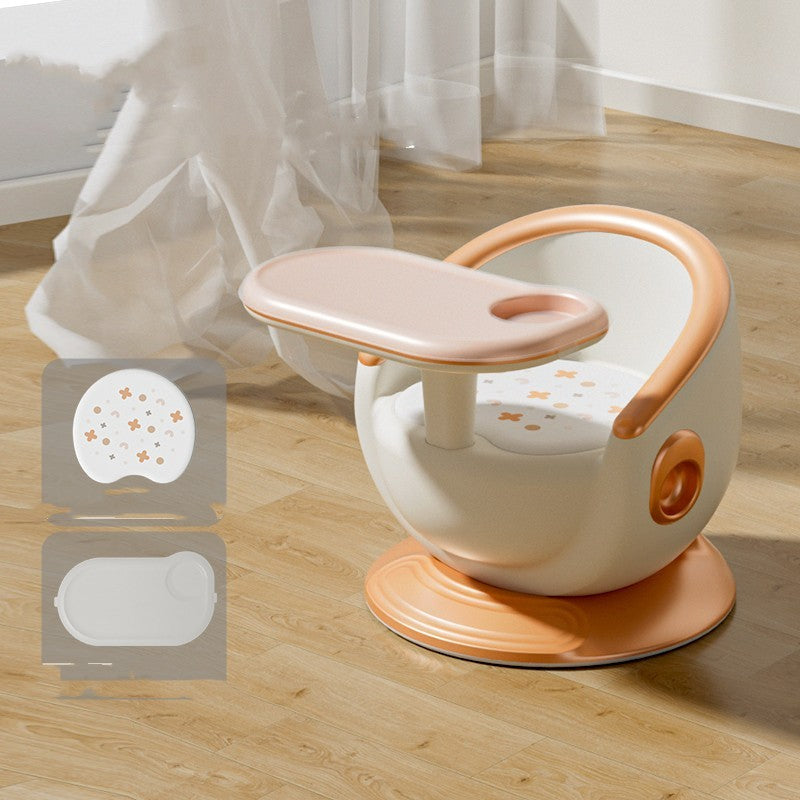 Baby Dining Chair Stool Children's Chair Back Seat Baby Dining Table Chair Gold 3 Style 0 - Tophatter Daily Deals