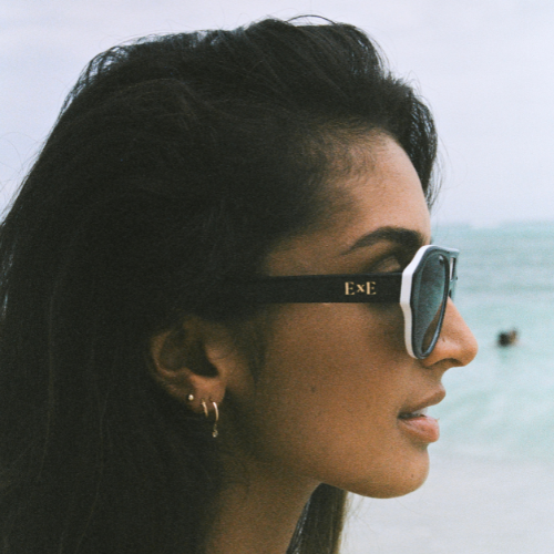 Perry / Black / White + Grey by East x East Sunglasses - Tophatter Daily Deals