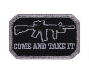 Rothco Come and Take It Morale Patch Black - Tophatter Daily Deals