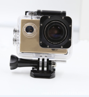 4K HD Waterproof Sport Camera Golden 0 - Tophatter Daily Deals
