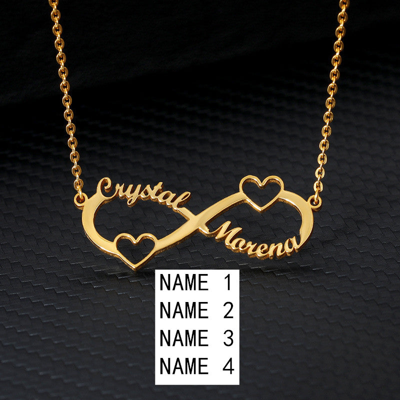 8 word pendant clavicle chain 7 - Tophatter Daily Deals