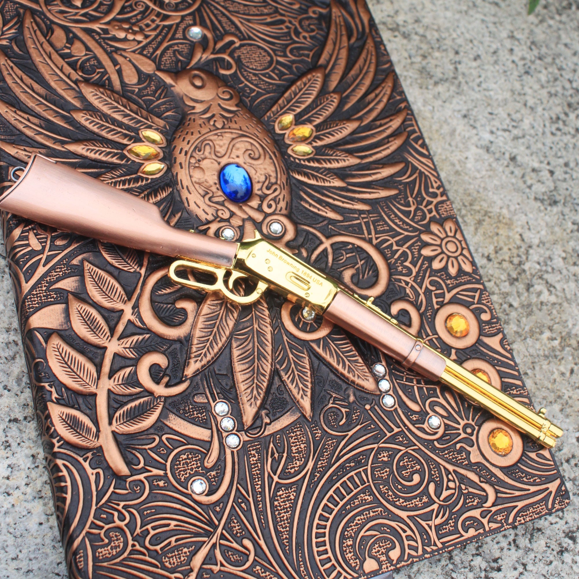 Winchester Model 1894 Metal Miniature Gun 18CM/7.1" - Tophatter Daily Deals