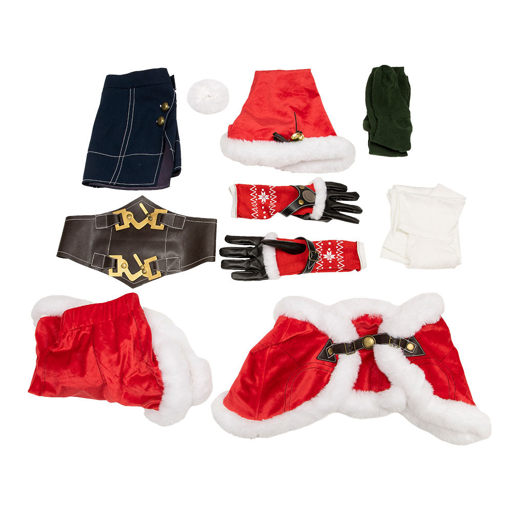 Final Fantasy VII Ever Crisis FF7EC Christmas Tifa Lockhart Cosplay Costume Costume - Tophatter Daily Deals