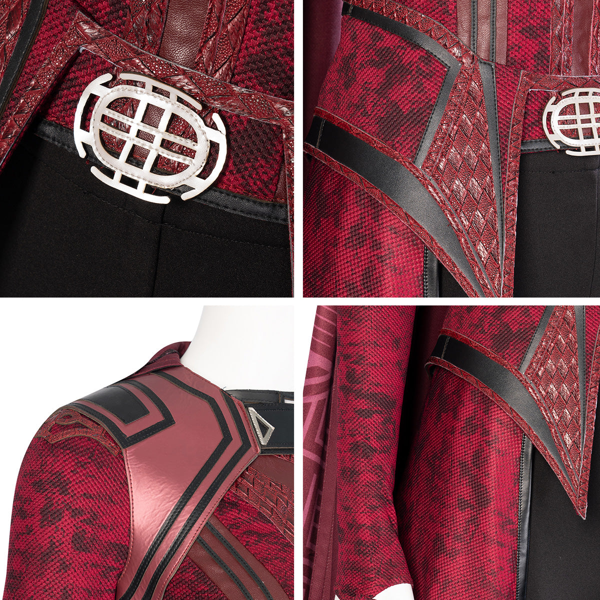 Marvel Doctor Strange in the Multiverse of Madness Wanda Maximoff Witch Premium Edition Cosplay Costume Costume - Tophatter Daily Deals