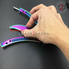 CSGO Rainbow Butterfly Knife TRAINER Dull Spring Latch PRACTICE Balisong Knife-Balisong - Tophatter Daily Deals