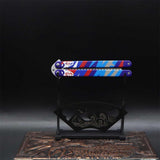 2-Layer Wooden Landscape Pattern Weapon Display Holder - Tophatter Daily Deals