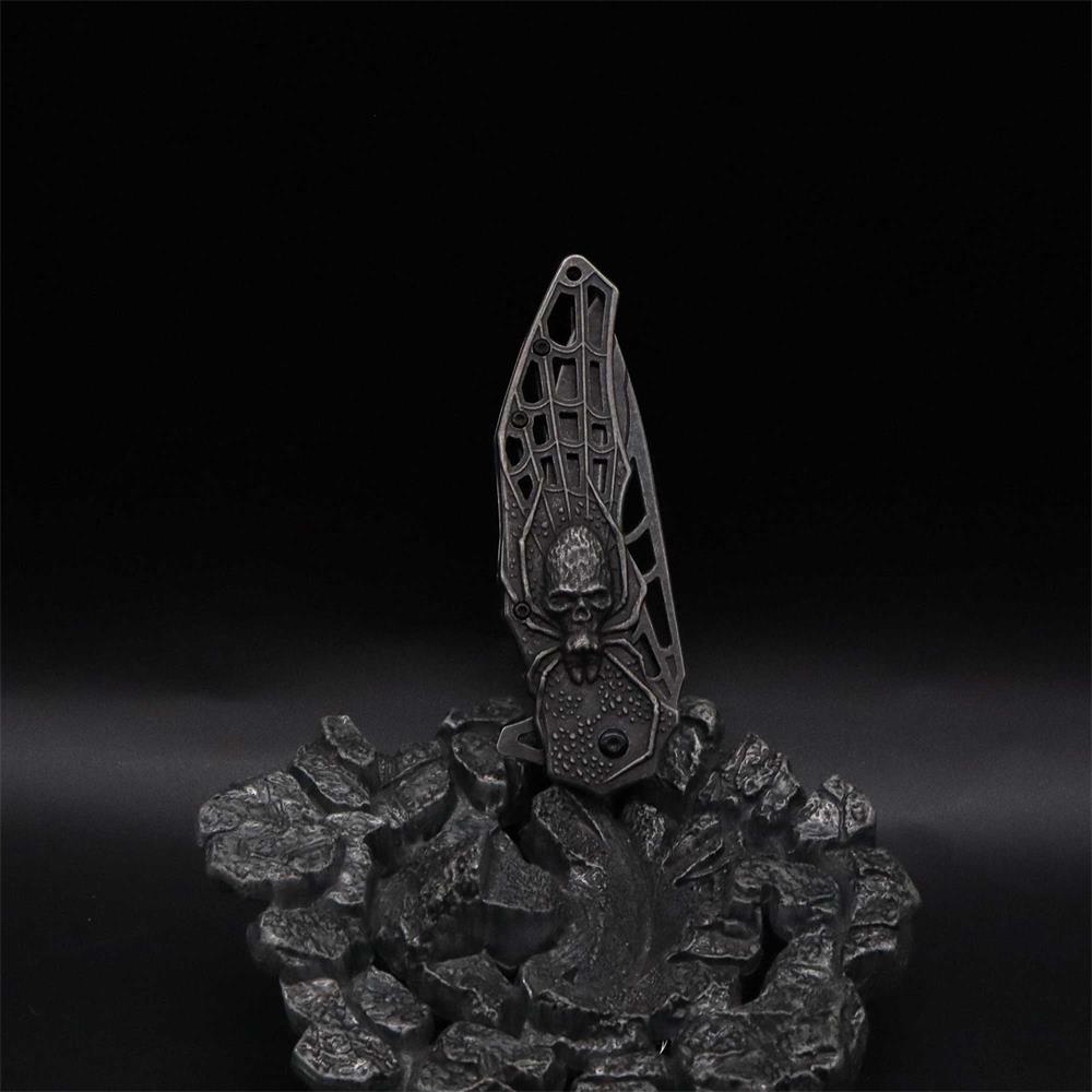 3D Skeleton Spider Folding Knife - Tophatter Daily Deals