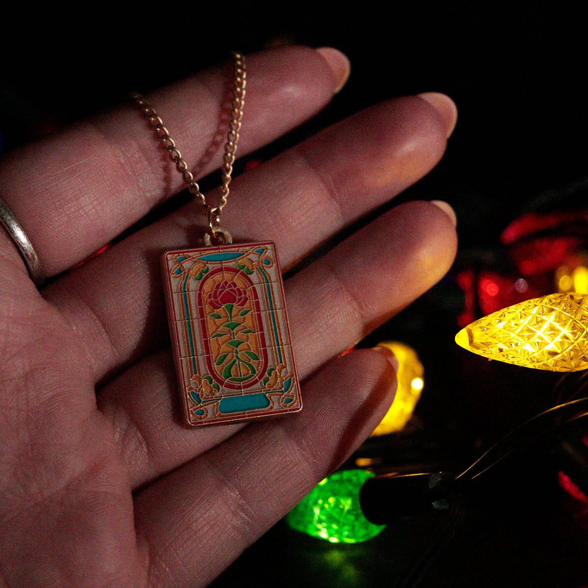 Stranger Things - Limited Edition Creel House Window Necklace Necklace - Tophatter Daily Deals