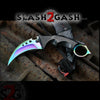 Titanium Rainbow 2pc Set CSGO Butterfly Knife + Elite Karambit SAVE $10 Knife-Balisong - Tophatter Daily Deals