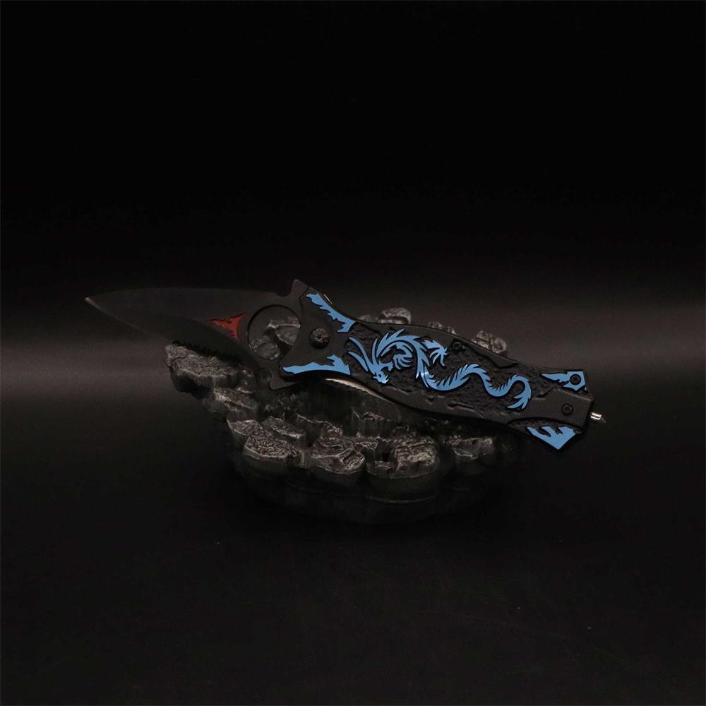 Dragon Totem Skeleton Folding Knife - Tophatter Daily Deals