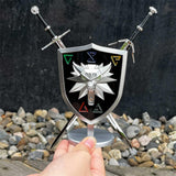 Geralt Wolf School Shield & Swords USA Only - Tophatter Daily Deals