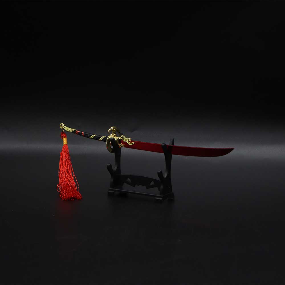 Yin Yang Red Shadow Sword With Display Holder - Tophatter Daily Deals