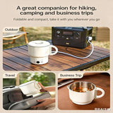 Portable Folding Electric Kettle Electric Kettles - Tophatter Daily Deals