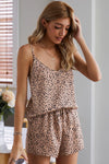 Dotted Satin Cami And Shorts Pajamas Set Loungewear Sets - Tophatter Daily Deals