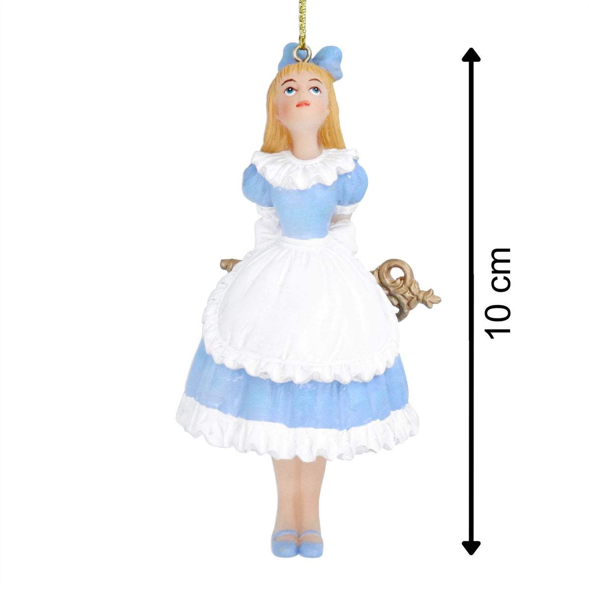 Alice Christmas Tree Bauble | Alice in Wonderland Christmas Tree Ornament - 10cm Baubles - Tophatter Daily Deals