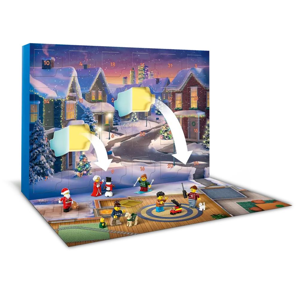 Lego 60436 City Christmas Advent Calendar 2024 | Lego Advent Calendar Advent Calendar - Tophatter Daily Deals