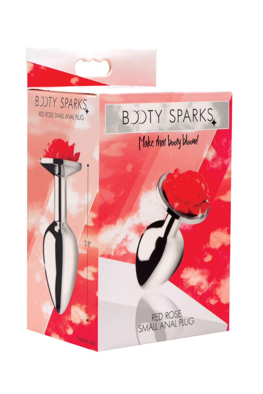 Red Rose Medium Metal Anal Plug – Slim Anal Plug > Anal Range > Butt Plugs - Tophatter Daily Deals