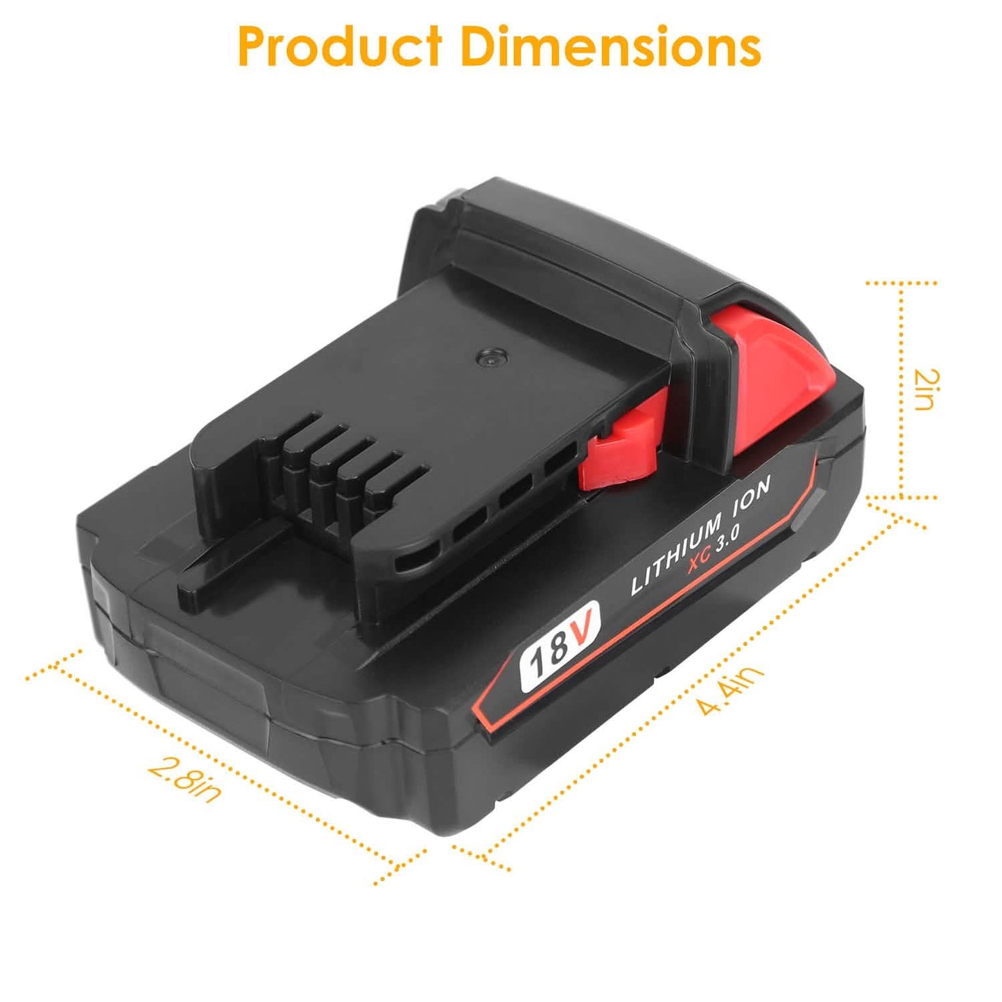 18V Battery Replacement Compatible with Milwaukee M18 Cordless Power Tool Home Improvement - Tophatter Daily Deals