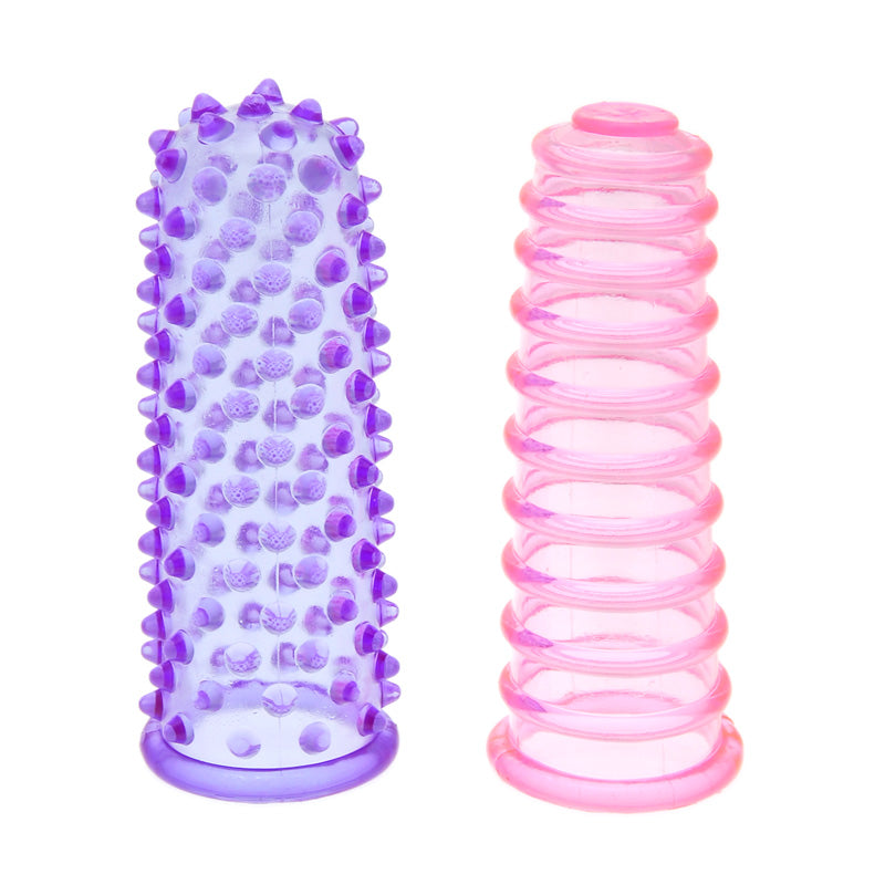 Me You Us Lust Finger Sleeve Two-Pack – Flexible 3.25 Inch Clitoral Stimulators > Sex Toys For Ladies > Clitoral Vibrators and Stimulators - Tophatter Daily Deals