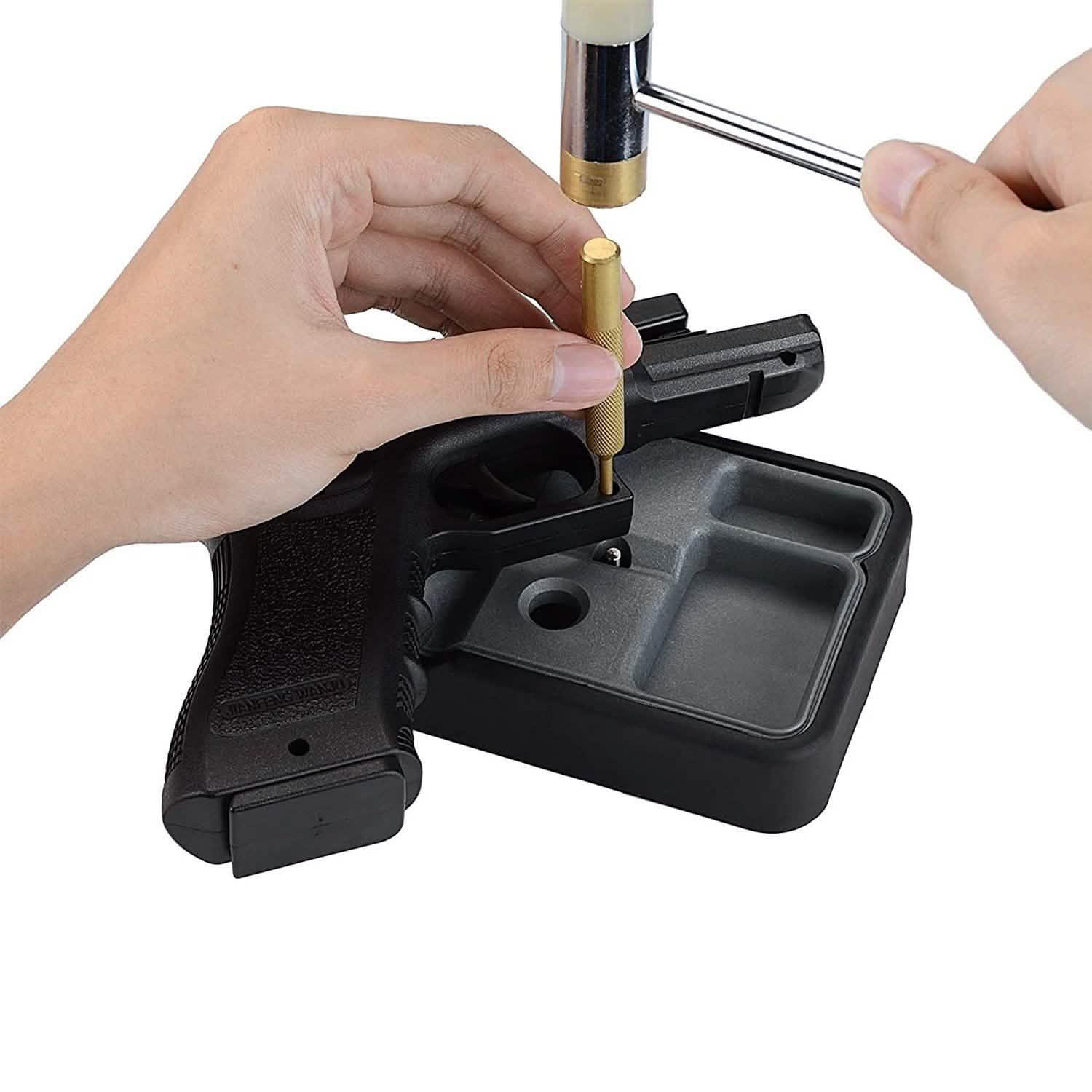 19-Piece: Hammer Punch Set Drift Pin Punch Kit with Portable Storage Box Everything Else - Tophatter Daily Deals