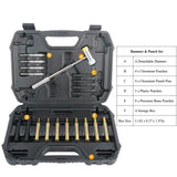 19-Piece: Hammer Punch Set Drift Pin Punch Kit with Portable Storage Box Everything Else - Tophatter Daily Deals