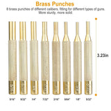 19-Piece: Hammer Punch Set Drift Pin Punch Kit with Portable Storage Box Everything Else - Tophatter Daily Deals