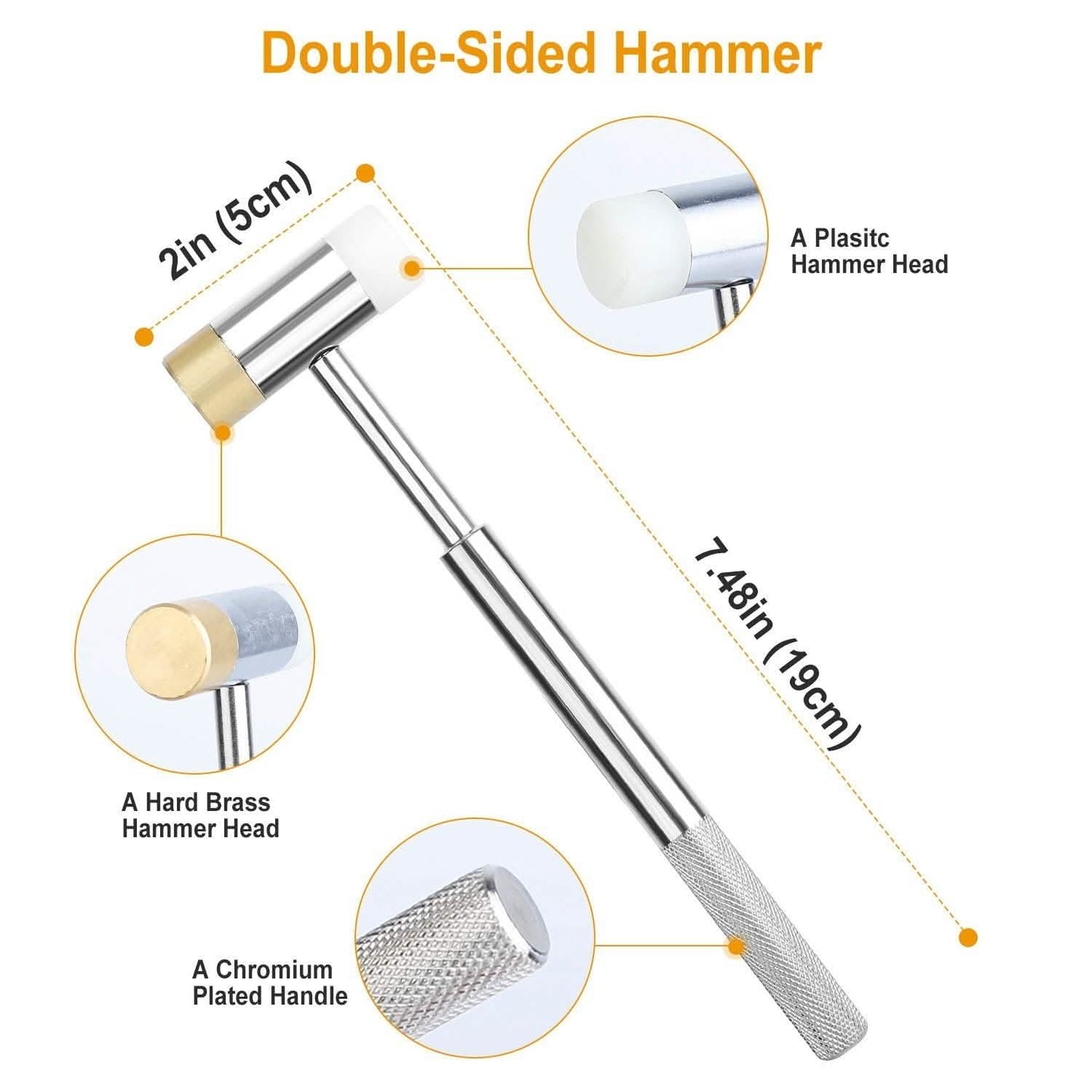 19-Piece: Hammer Punch Set Drift Pin Punch Kit with Portable Storage Box Everything Else - Tophatter Daily Deals