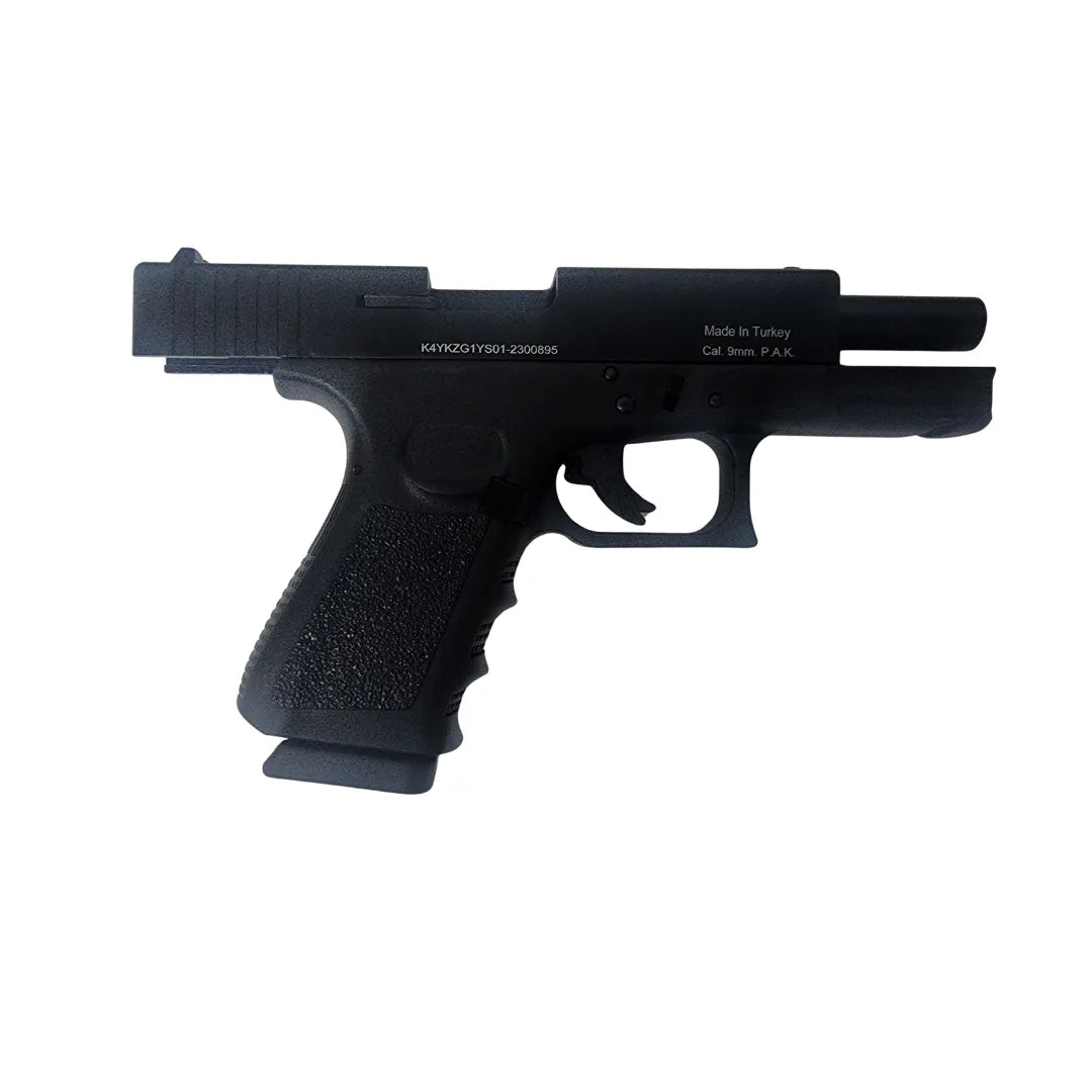 KUZEY GLOCK 19 BLANK GUN + 15 BLANKS + HOLSTER - Tophatter's Army Deals BLANK GUNS - Tophatter Daily Deals