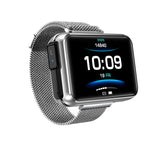 2 in 1 T91 Smart Watch Wireless Bluetooth Headset Silver 0 - Tophatter Daily Deals