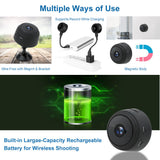 A9 1080P HD Wireless Night Vision Wifi Camera 0 - Tophatter Daily Deals