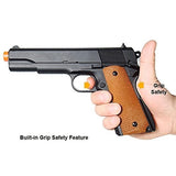 FULL METAL M1911 Style Airsoft Pistol w/ Extra Storage 42 rds - Silver Airsoft-SpringPistol - Tophatter Daily Deals