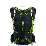 ANMEILU Amay Road outdoor cycling backpack Black green 0 - Tophatter Daily Deals