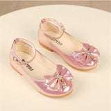 Bow shoes for children Pink 0 - Tophatter Daily Deals